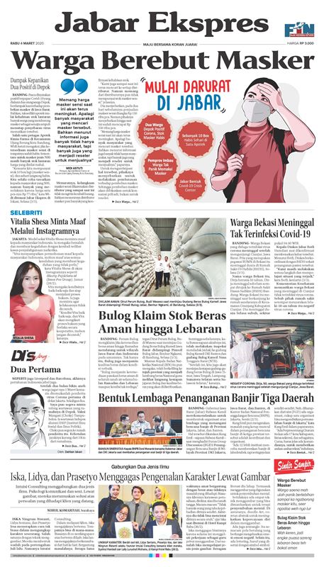ePaper Jabar Ekspres Edisi 4 Maret 2020