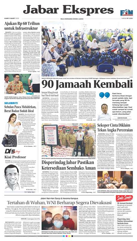 ePaper Jabar Ekspres Edisi 5 Maret 2020