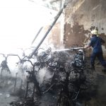 94 Unit Roda Dua Milik Karyawan PT Daliatex Hangus Jadi Arang 94 Unit Roda Dua Milik Karyawan PT Daliatex Hangus Jadi Arang