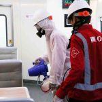 PT KAI Daop 2 Terapkan Sterilisasi untuk Menghambat Penyebaran Virus Corona