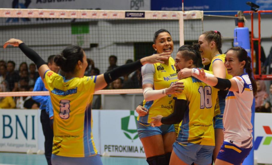 Bandung bjb Tandamata Tampil Sempurna Kalahkan Popsivo Polwan Bandung bjb Tandamata Tampil Sempurna Kalahkan Popsivo Polwan