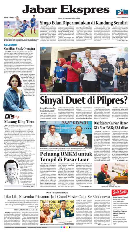 ePaper Jabar Ekspres Edisi 9 Maret 2020