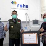 Empat Perusahaan Swasta Berikan Alat Bantu Pernafasan Kepada RSHS untuk Pasien Covid-19