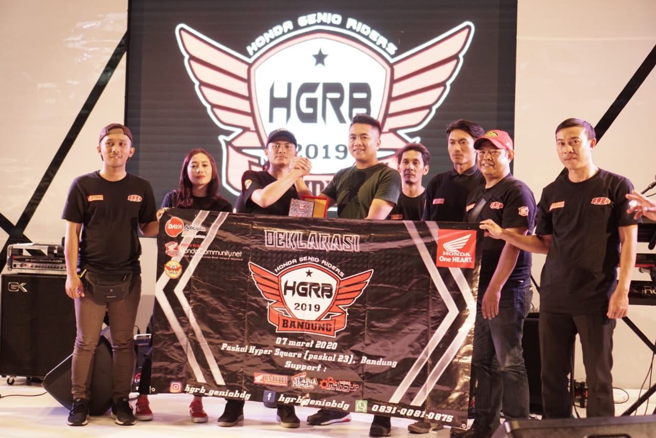 Honda Genio Riders Bandung Resmi Jadi Keluarga Baru IMHB
