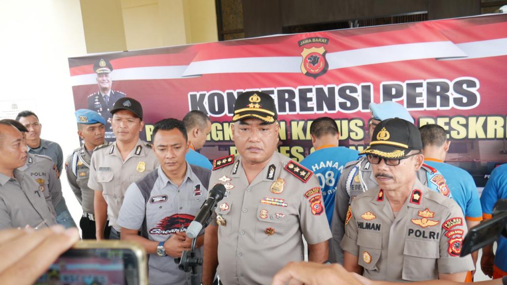 Polres Cianjur Bongkar Komplotan Pemalsu Surat-surat Kendaraan,