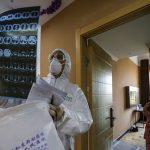 Foto Ilustrasi terjangkit Korona