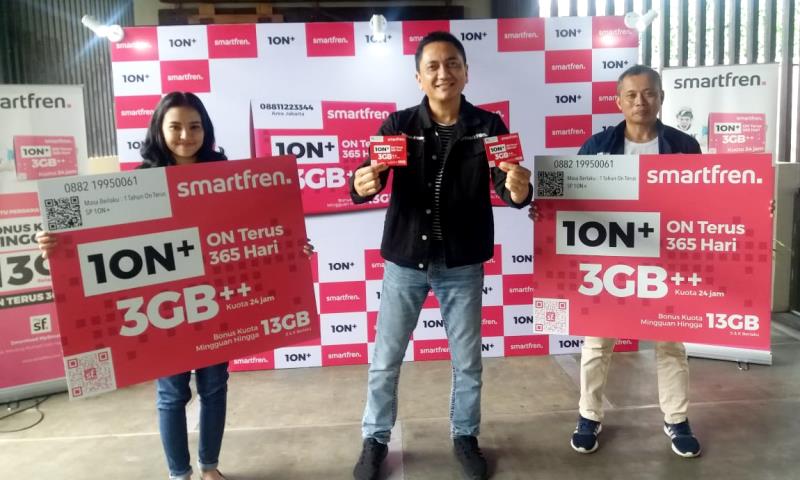 Antisipasi Lonjakan Kerja dan Belajar di Rumah, Smartfren Rilis Kartu Perdana 1ON+ dan Voucher Data Mingguan