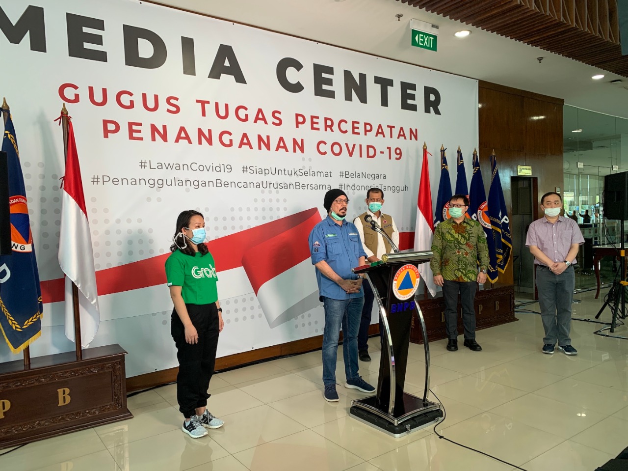 Tokopedia, OVO dan Grab Bersatu Perangi COVID-19