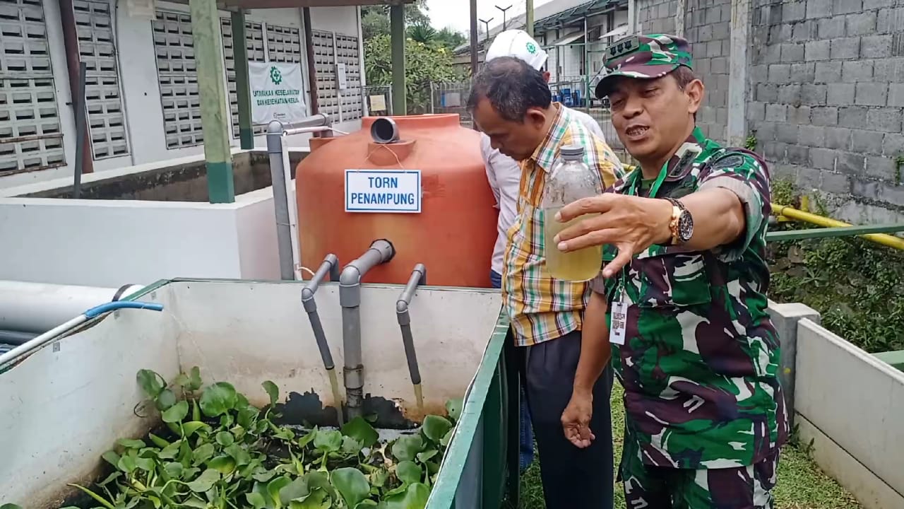 Ipal Belum Benar, Pabrik Obat Hewan PT Medion Terpaksa Saluran Limbahnya Dicor