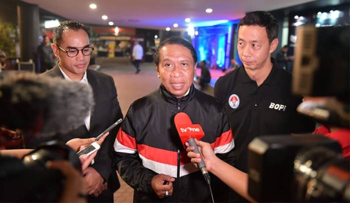 COVID-19 Masuk Indonesia, Menpora Zainudin Imbau PB Cabor Jangan Panik COVID-19 Masuk Indonesia, Menpora Zainudin Imbau PB Cabor Jangan Panik