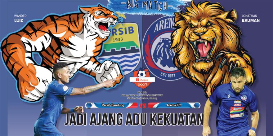 Deretan Para Mantan Laga Arema FC Vs Persib Bandung