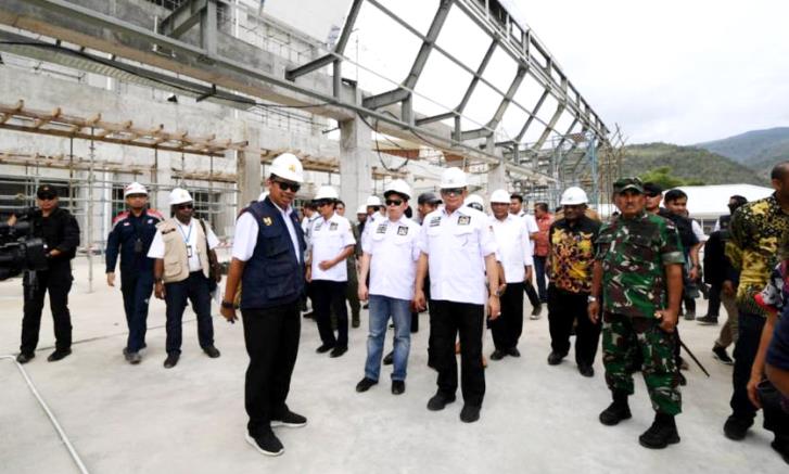 Progres Pembangunan Sarana PON Sesuai Target