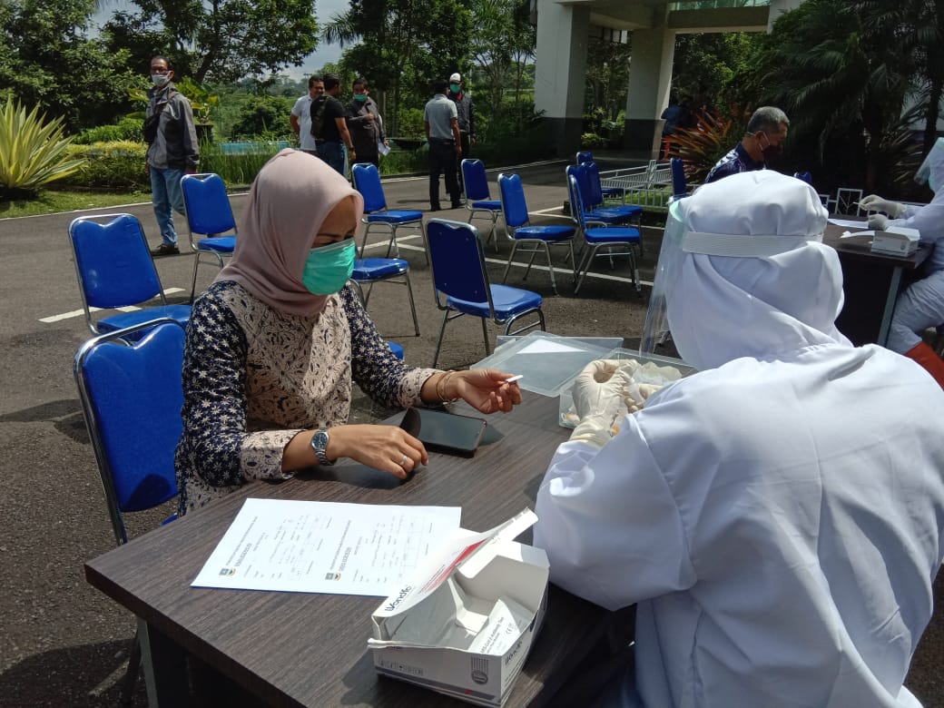 KBB Gencarkan Rapid Test Selama Penerapan PSBB Parsial