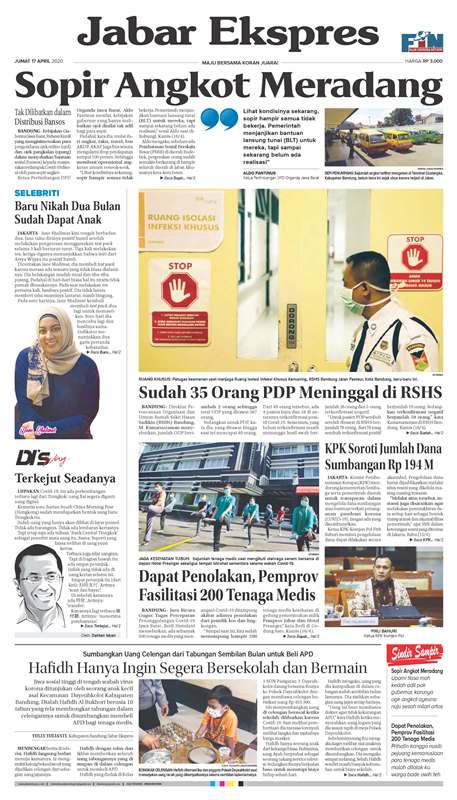 ePaper Jabar Ekspres Edisi 18 April 2020