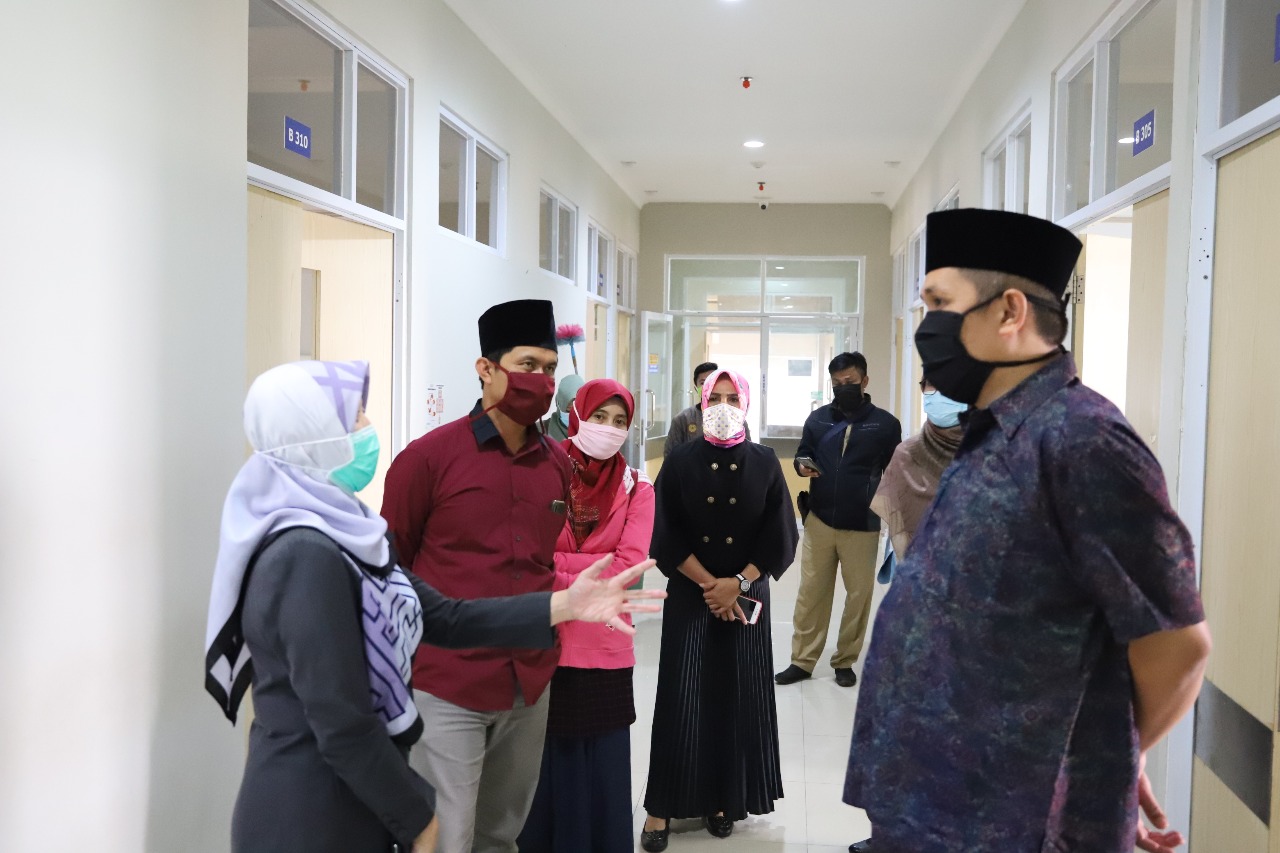Cek Kesiapan Penanganan Pasien Covid-19, Dewan Cimahi Sidak RSUD Cibabat