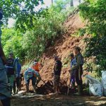 Hujan Deras Akibat Tebing Ambruk di Kertamulya dan Langensari