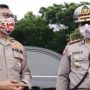 Kakorlantas Irjen Istiono meninjau pos penyekatan larangan mudik. Foto: Humas Polri