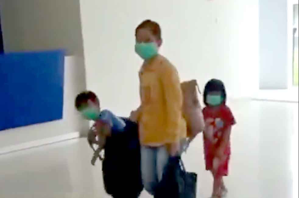 Kedua Orang Tua Positif  Korona, Tiga Bocah Kecil Terpaksa Menginap di RSUD Cililin