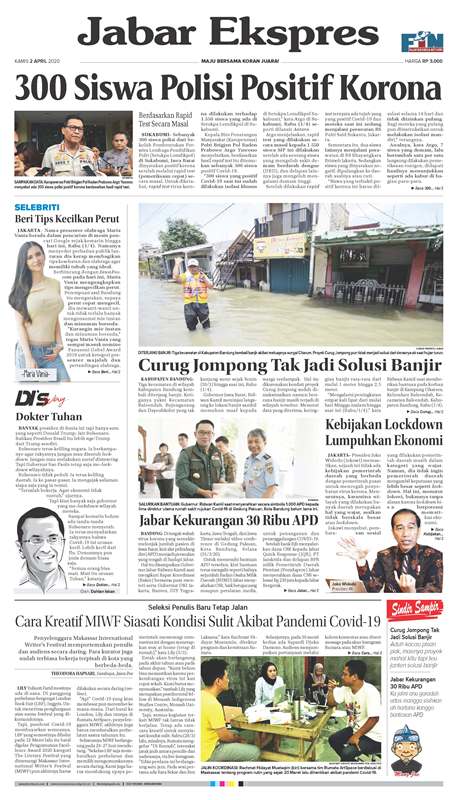 ePaper Jabar Ekspres Edisi 2 April 2020