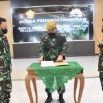 Lepas Jabatan Kasdam III/Slw, Brigjen TNI Dwi Jati Utomo Kembali Dilantik Jadi Danpussenarmed