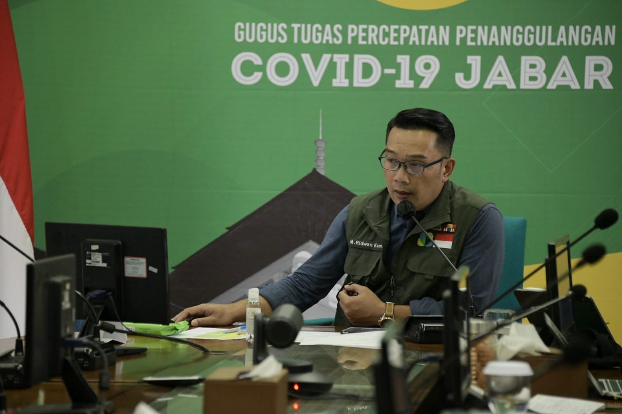 Pengajuan PSBB di Jabar Berdasarkan Peta Persebaran COVID-19