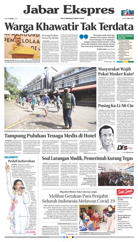 ePaper Jabar Ekspres Edisi 8 April 2020