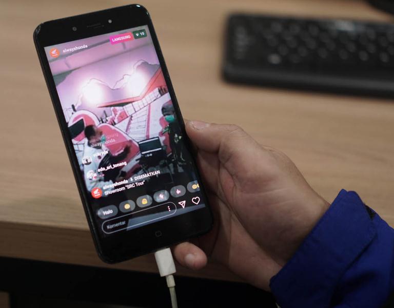 DAM Gelar Instagram Live di Akun Resmi Always Honda