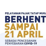 Perpanjang Pelayanan Pajak Tanpa Tatap Muka Hingga 21 April 2020