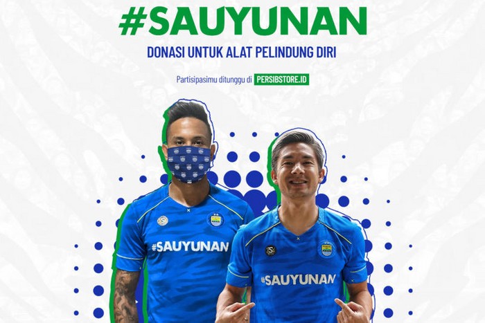 Sauyunan, Ajak Bobotoh Kolaborasi untuk Donasi APD Sauyunan, Ajak Bobotoh Kolaborasi untuk Donasi APD