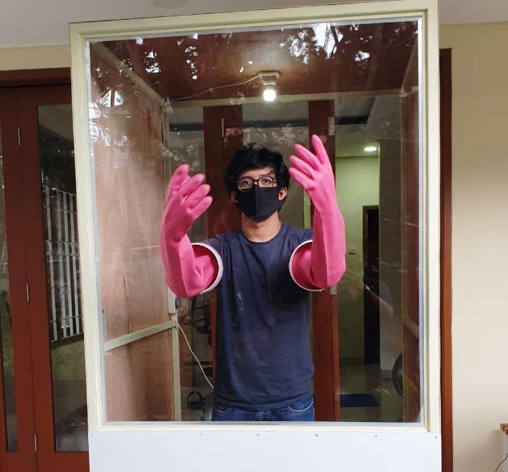 RSUD Cibabat Lindungi Tenaga Medis Dengan Swab Chamber