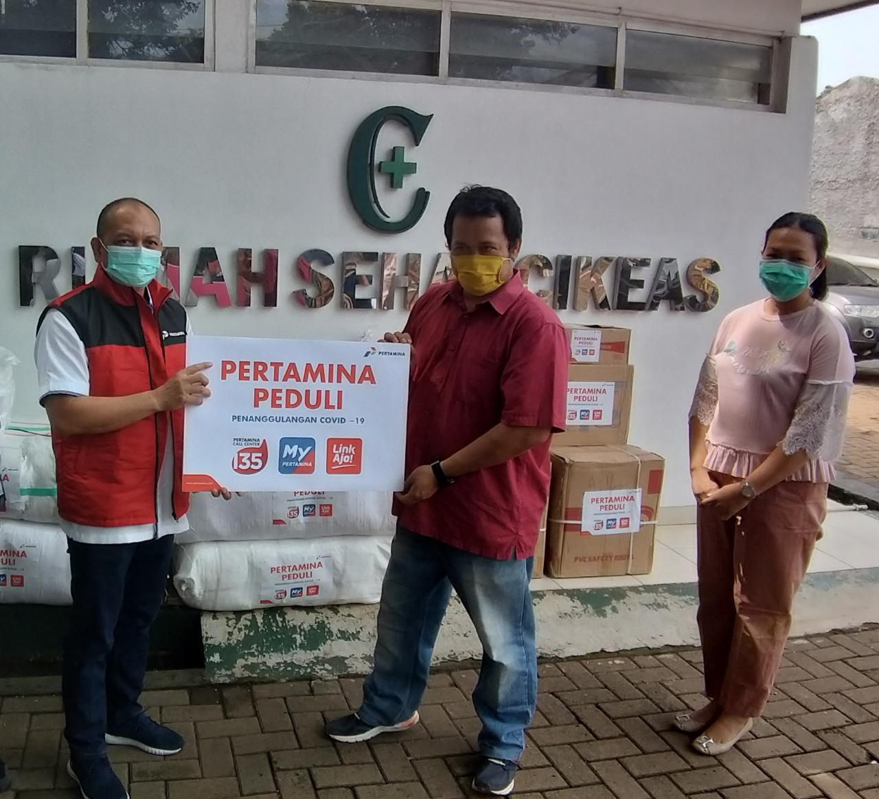 Pertamina Peduli Salurkan APD di Sejumlah Faskes Wilayah Kabupaten Bogor