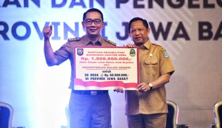 Ridwan Kamil Minta Kepadatan Penduduk Masuk Pertimbangan Besaran Alokasi Dana Desa