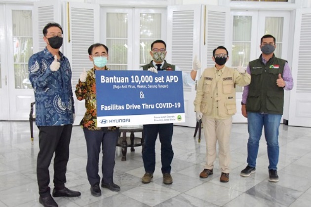 Donasi Alat Pelindung Diri Terus Mengalir