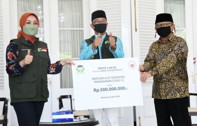 Bantuan Covid-19 Terus Mengalir untuk Jabar