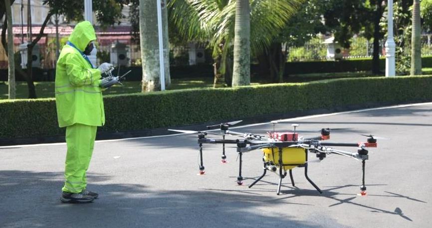 Jabar Manfaatkan Drone untuk Cegah Penyebaran COVID-19 di 27 Kab/Kota