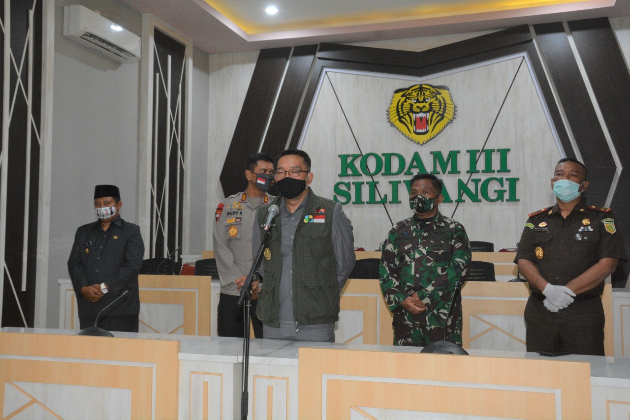 Kodam III/Siliwangi Siap Amankan Pelaksanaan PSBB di Wilayah Bandung Raya untuk Jaga Kondusifitas Kodam III/Siliwangi Siap Amankan Pelaksanaan PSBB di Wilayah Bandung Raya untuk Jaga Kondusifitas
