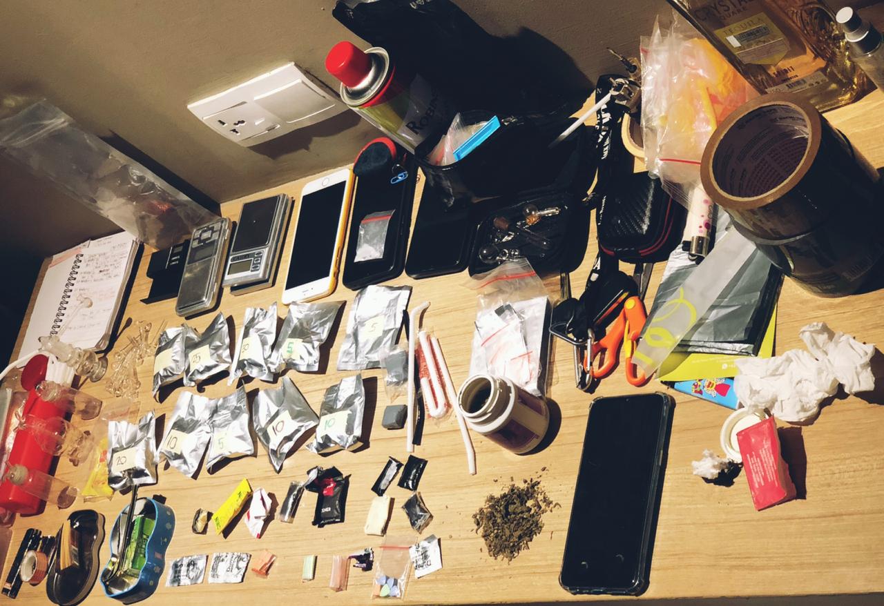 Pasutri ini Ketagihan Edarkan Ganja dan Sabu