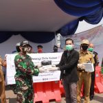 CV Boga Karya Siliwangi Bagikan 1.000 Masker ke Warga