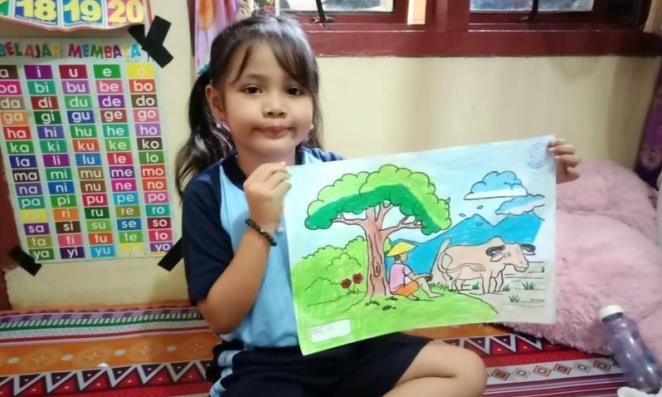 Lomba Mewarnai, Orang Tua Murid Berharap secara Kontinu Lomba Mewarnai, Orang Tua Murid Berharap secara Kontinu