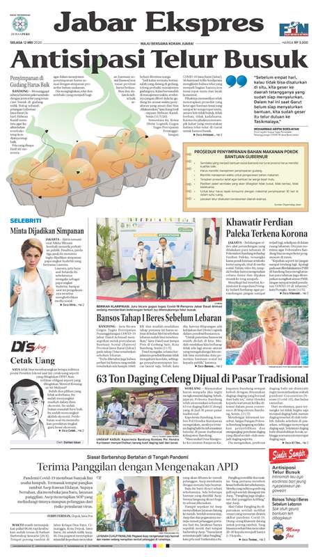 ePaper Jabar Ekspres Edisi 12 Mei 2020