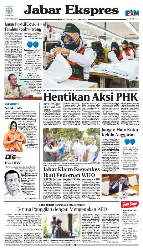 ePaper Jabar Ekspres Edisi 2 Mei 2020