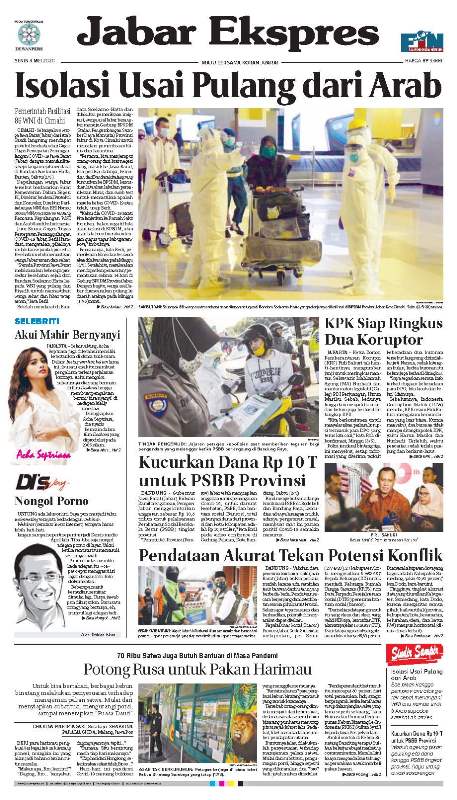 ePaper Jabar Ekspres Edisi 4 Mei 2020