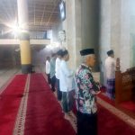 Suasana Salat Idul Fitri di Masjid Bandung Raya Hanya Dihadiri Pengurus Piket