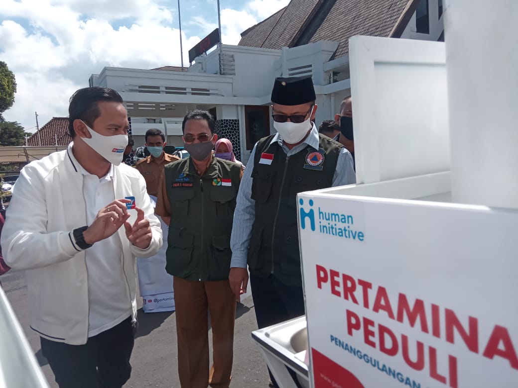 Pertamina Peduli Dorong Budaya PHBS di Kota Sukabumi Pertamina Peduli Dorong Budaya PHBS di Kota Sukabumi