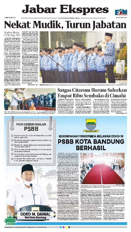 ePaper Jabar Ekspres Edisi 8 Mei 2020