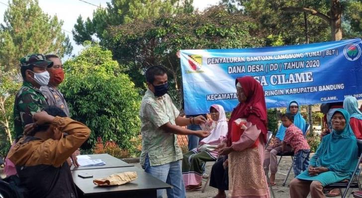 Warga Jompo Jadi Prioritas Penyaluran BLT Desa Cilame