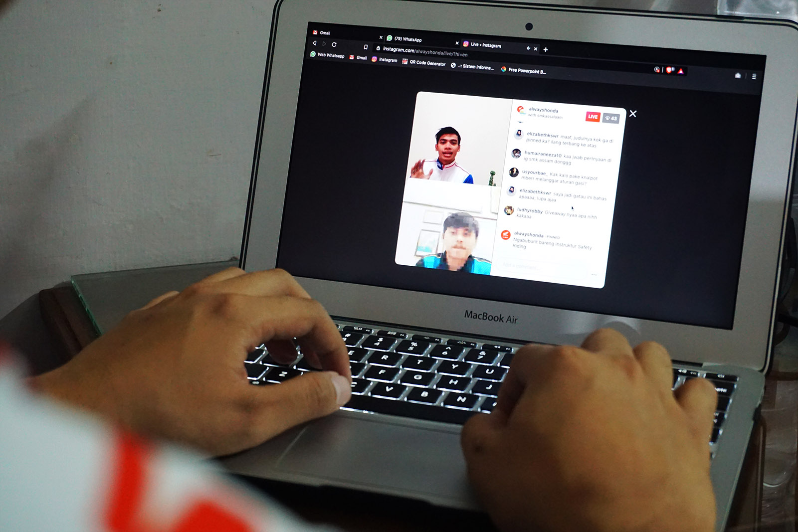 Berbagi Ilmu di Instagram Live bareng Instruktur Safety Riding DAM 