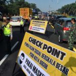 Pengendara Disanksi Putar Balik, Karena Langgar Aturan PSBB