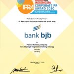 bank bjb Raih Penghargaan Indonesia Corporate PR Award 2020
