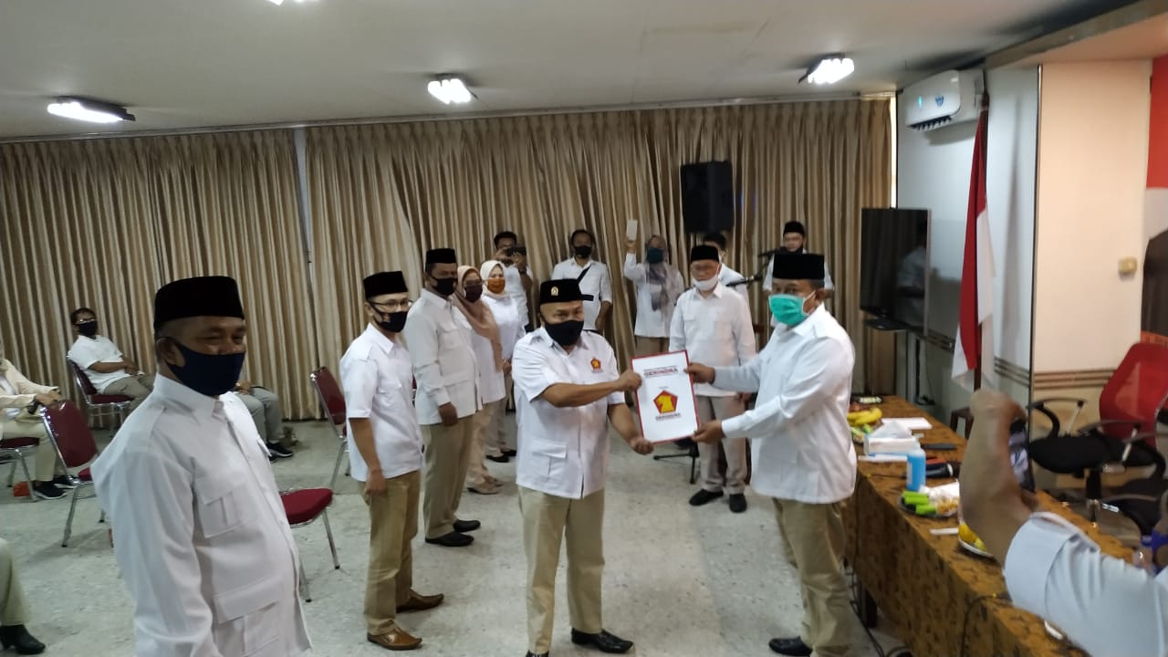 Ade Supriatna Resmi Pimpin DPC Gerindra Kota Bandung Periode 2019-2014